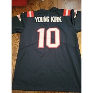 Nike Young Charlie Kirk New England Patriots NFL Football Jersey Mens Medium